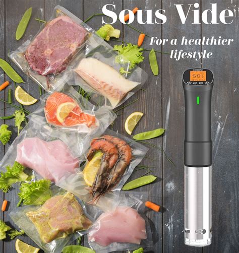 Shema sous vide aparata in postopka kuhanja