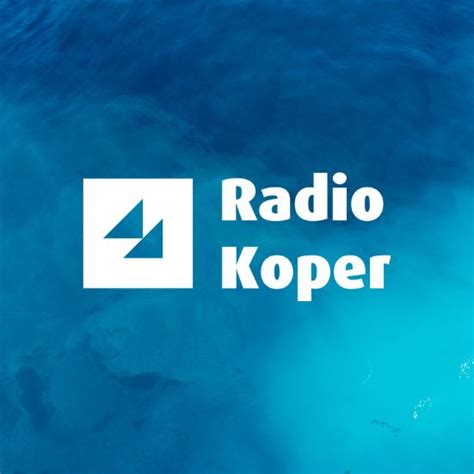 Oblikovanje studia Radia Koper z logotipom oddaje 
