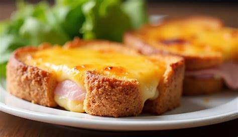 Ilustracija priprave toast sendviča s šunko in sirom