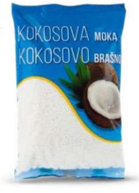 Fotografija posušenega kokosovega čipsa
