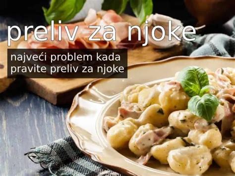 Sestavine za preliv za skušo