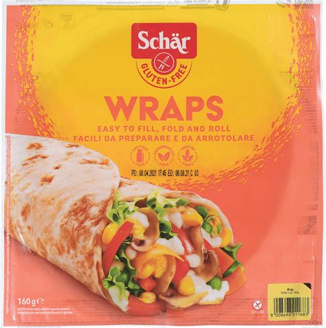 Brezglutenske tortilje pripravljene za polnjenje