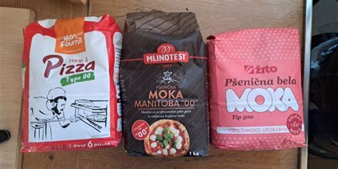 različne vrste moke za pico