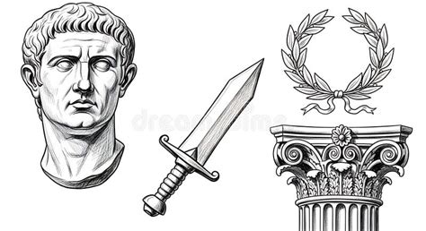 Historical illustration of ancient Roman wreaths made of parsley
