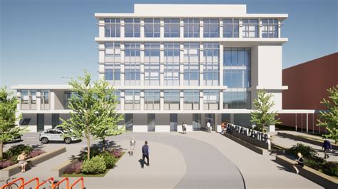 Predstavitev sodobnega izobraževalnega centra z moderno opremo in učilnicami