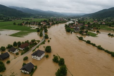 Prikaz kmetije Pustotnik v naravnem okolju Poljanske doline