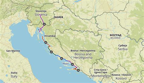 Zemljevid poti širjenja tatarske ajde iz Himalaje