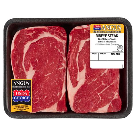 shema prikaza položaja rib eye steaka na govedu