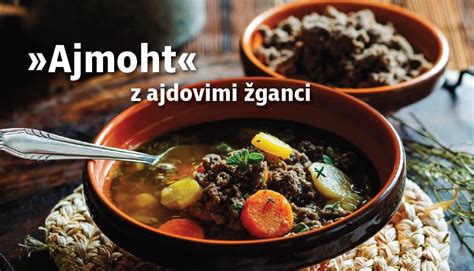 Goveji ajmoht z žganci