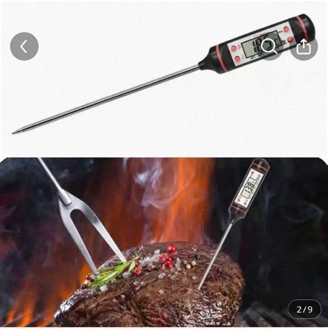 termometer za olje v ponvi