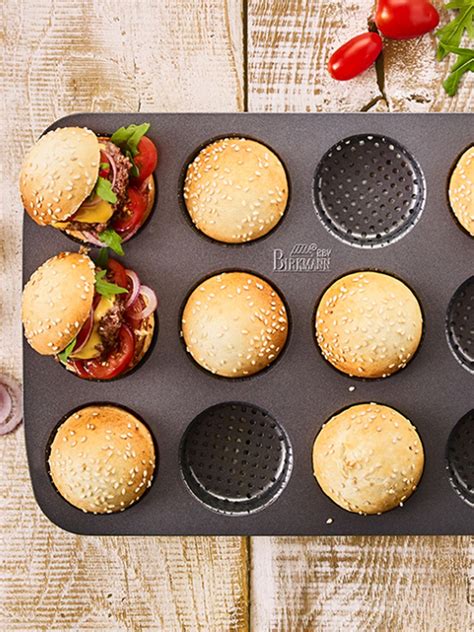 različni tipi bombetk za burger