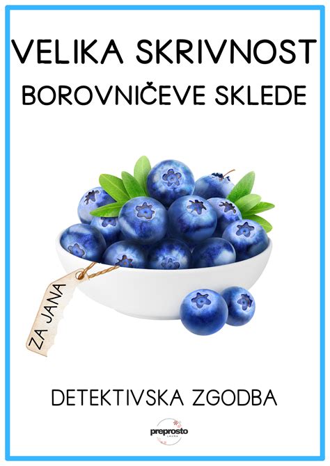 Ilustracija svežih borovnic v skledi