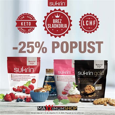 infografika LCHF sestavin za sladice