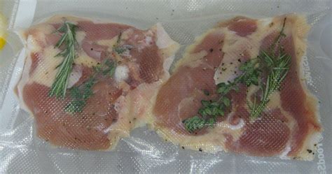 shema sous-vide kuhanja piščanca z marinado