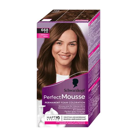 Schwarzkopf Perfect Mousse product image in hazelnut shade