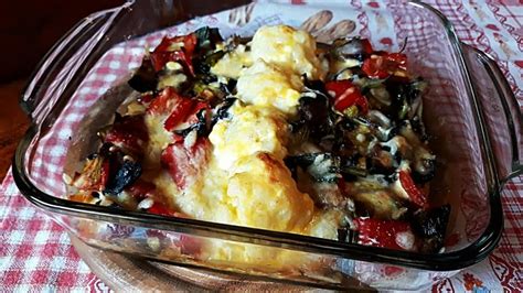 Tematska fotografija: gratinirana zelenjava ali pečena buča