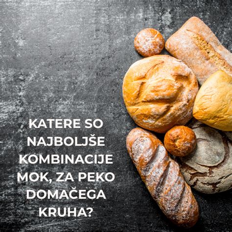 različni hlebci kruha