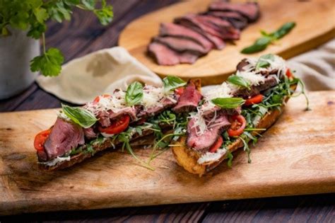 Visokokakovostno meso, servirano v restavraciji