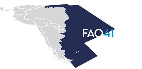 Zemljevid ribolovnega območja FAO 41 (Jugozahodni Atlantski ocean)