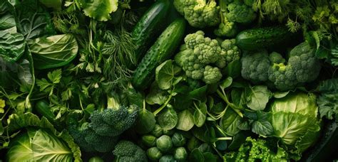 Fotografija raznolike palete sveže listnate zelenjave, vključno s špinačo, ohrovtom in solato