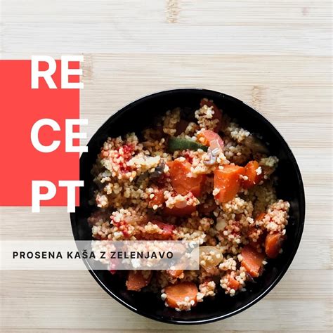 Thematična fotografija polja prosa ali posoda s skuhano proseno kašo