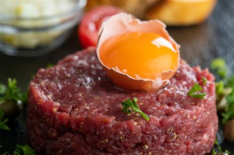 fotografija tatarskega biftka