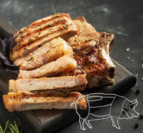 Ilustracija svinjskega stegna, ki se suši na vetru.