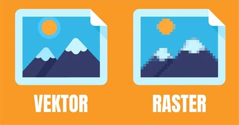 Ilustracija razlike med vektorsko in rastrsko grafiko pri povečevanju