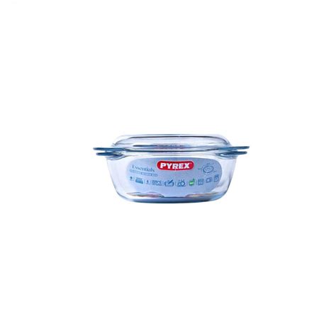 Fotografija borosilikatnega stekla v pekaču Pyrex