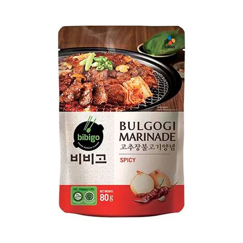 Sestavine za marinado za bulgogi