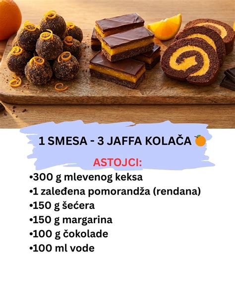 kulinarična fotografija domačega Jaffa kolača z vidnimi plastmi biskvita, želeja in čokolade