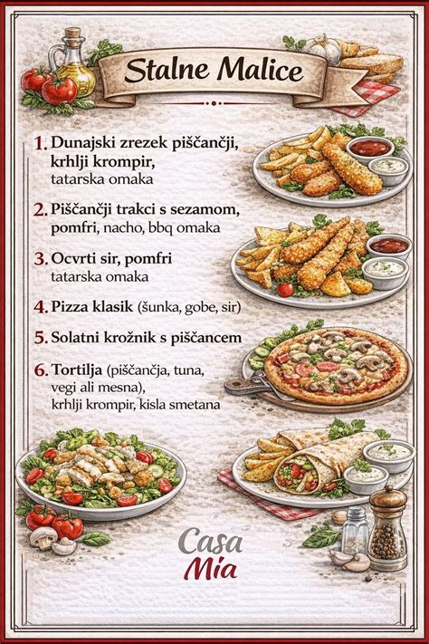 Prijazno osebje in bogato obložen krožnik v Pizzeriji Casa Mia