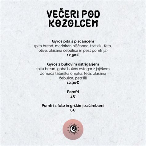 Infografika z izbranimi grškimi jedmi