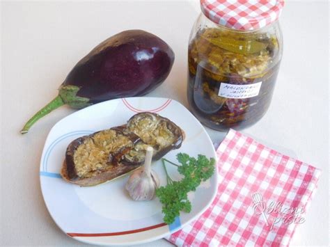 pripravljeni jajčevci, pripravljeni za peko