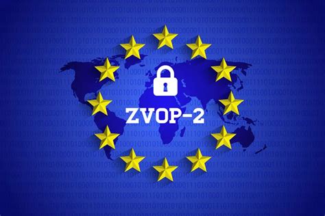 Infografika, ki prikazuje časovnico uveljavitve uredbe GDPR in status nacionalne zakonodaje (ZVOP-2) v Sloveniji.