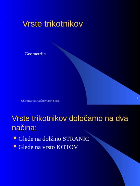 Diagram razvaljanega testa in razrezanih trikotnikov