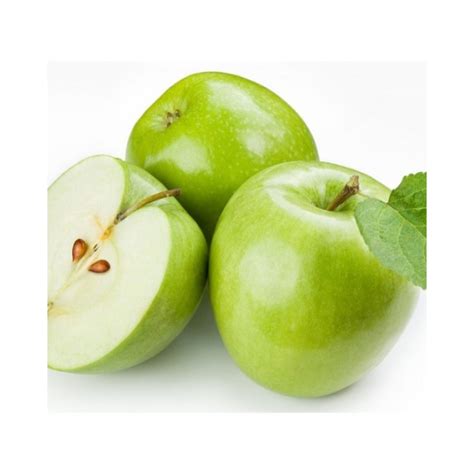 Zelena jabolka Granny Smith v leseni košari