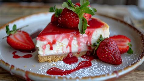 Tematska fotografija: raznoliki cheesecaki brez peke z različnimi sadnimi prelivi in osnovami, postreženi na pladnju