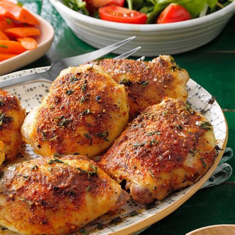 Thematic photo of crispy baked chicken pieces
