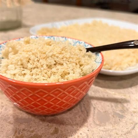 Photo of Panko breadcrumbs and various spices