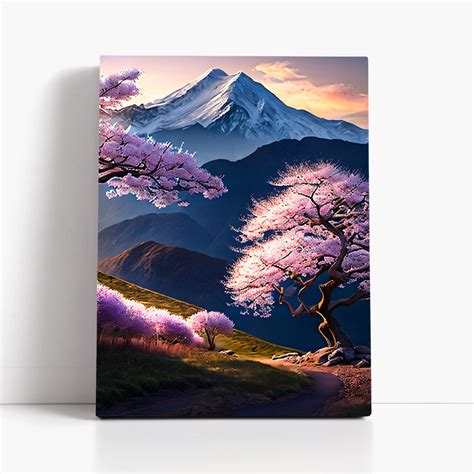 Gorska pokrajina s cesto in poslopjem