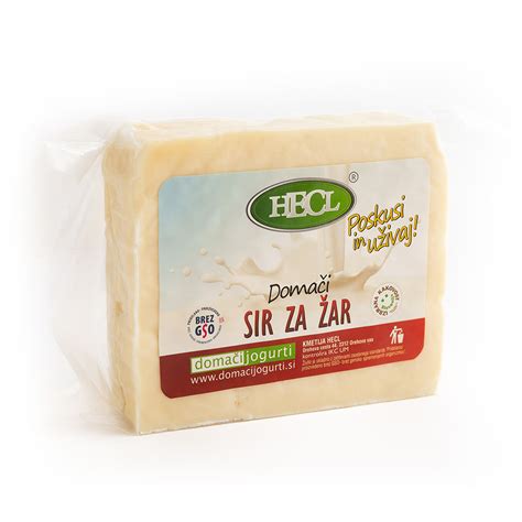 Različne vrste sira za žar in domači sir
