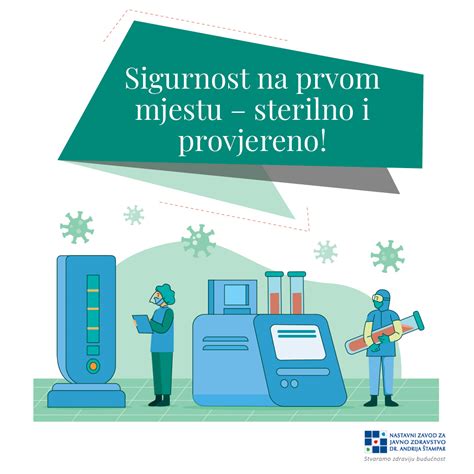 Infografika postopka sterilizacije in polnjenja kozarcev
