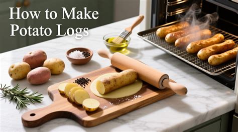 Infographic showing step-by-step preparation of potato dough