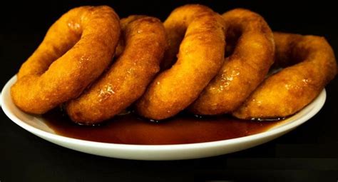 Picarones s sirupom