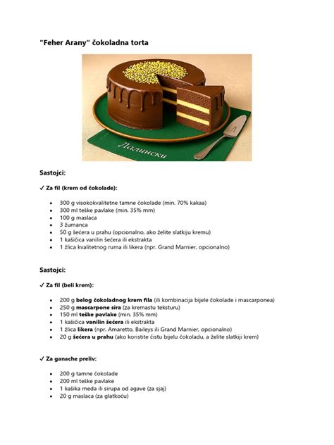 slika čokoladnega ganache preliva