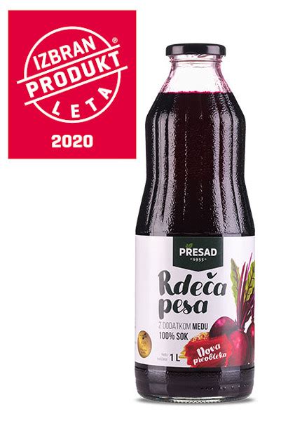 Sok iz rdeče pese z dodatkom jabolk in pomaranč