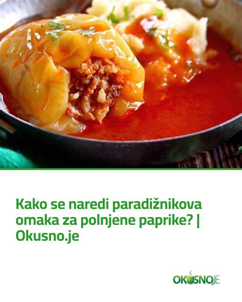 Infografika - koraki priprave nadeva za polnjene paprike