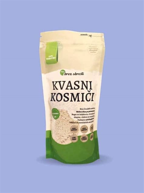Infografika: Kvasni kosmiči in njihova hranilna vrednost