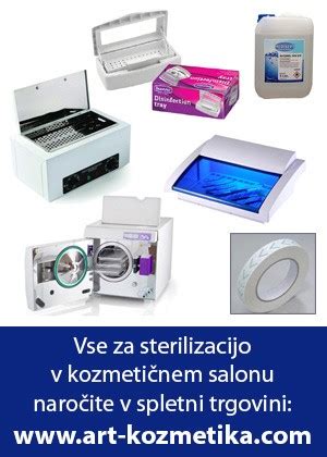 infografika: postopek sterilizacije kozarcev